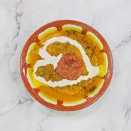 حمص مع القلابة